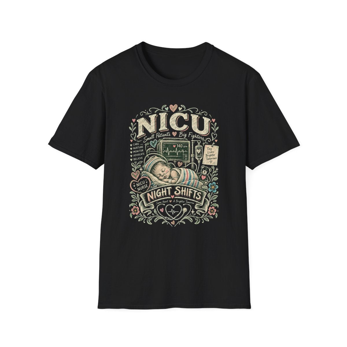 Black Front Shirt
