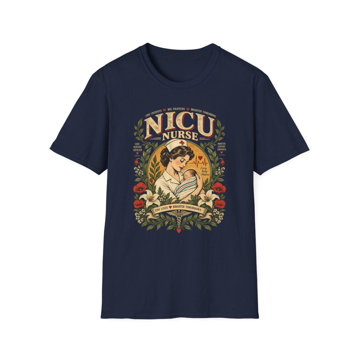 Navy Front Shirt