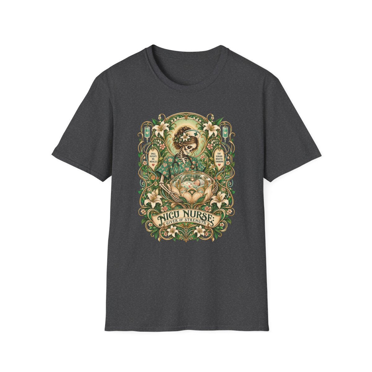 Dark Heather Front Shirt