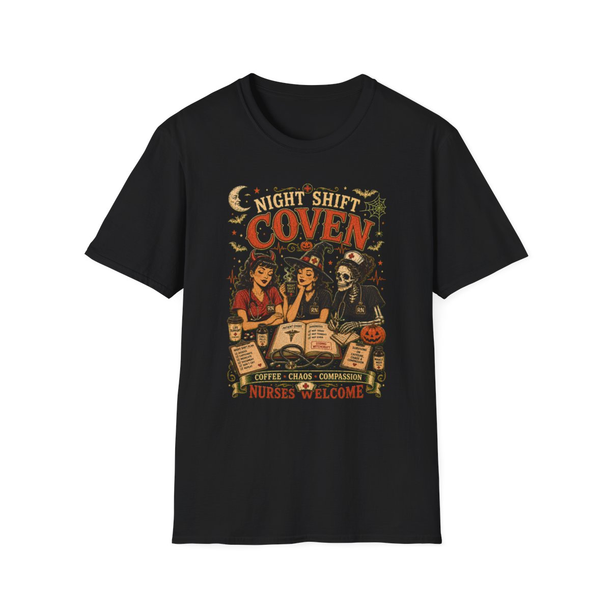 Black Front Shirt