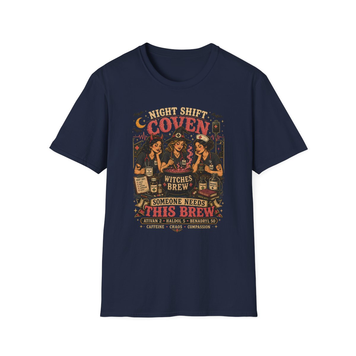 Navy Front Shirt