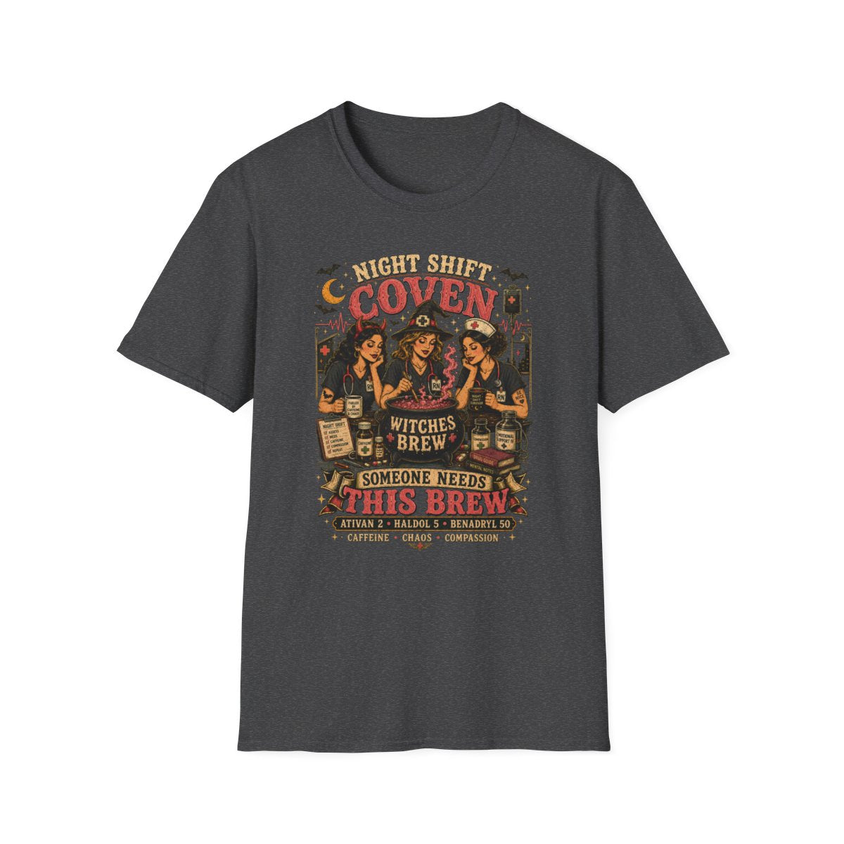Dark Heather Front Shirt