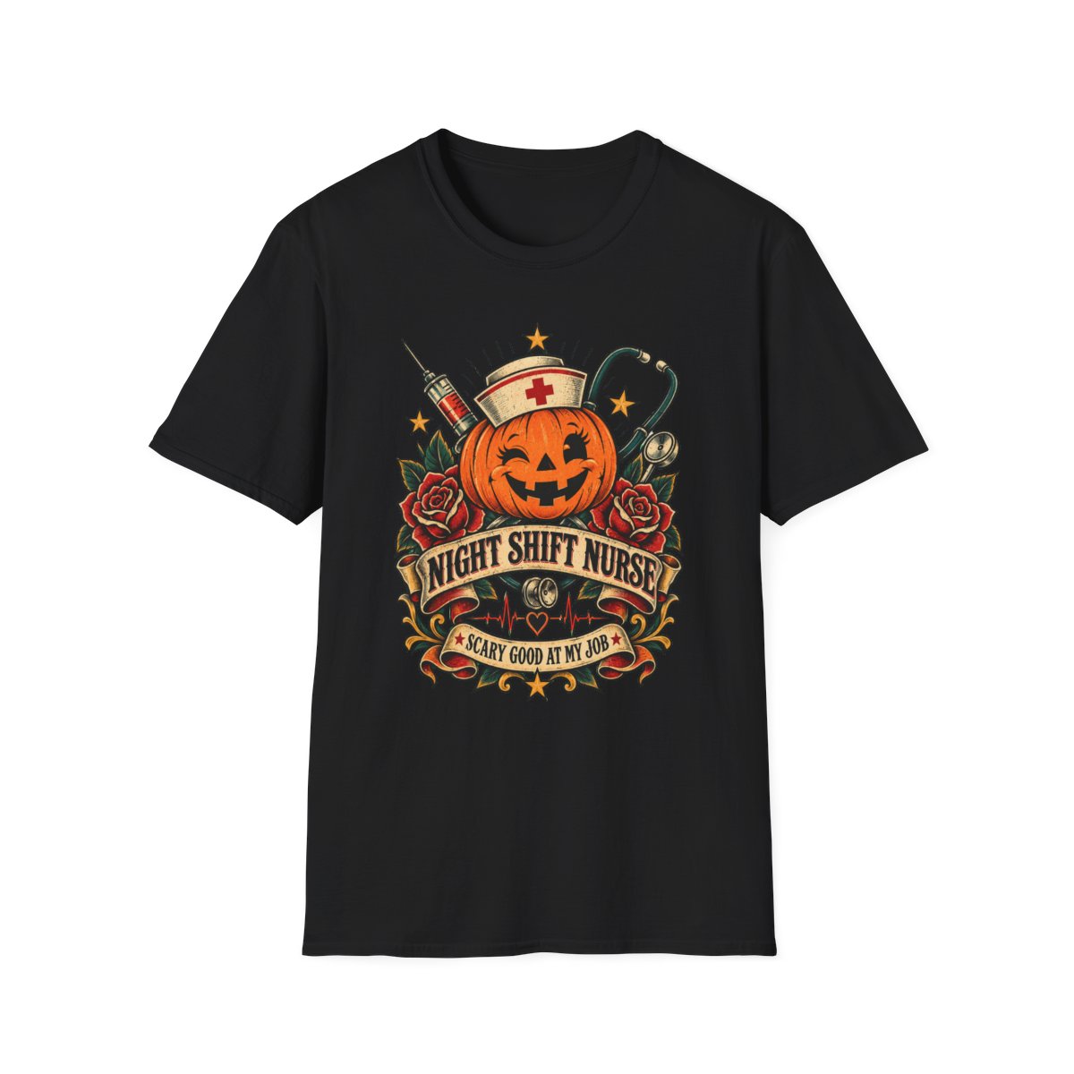 Black Front Shirt