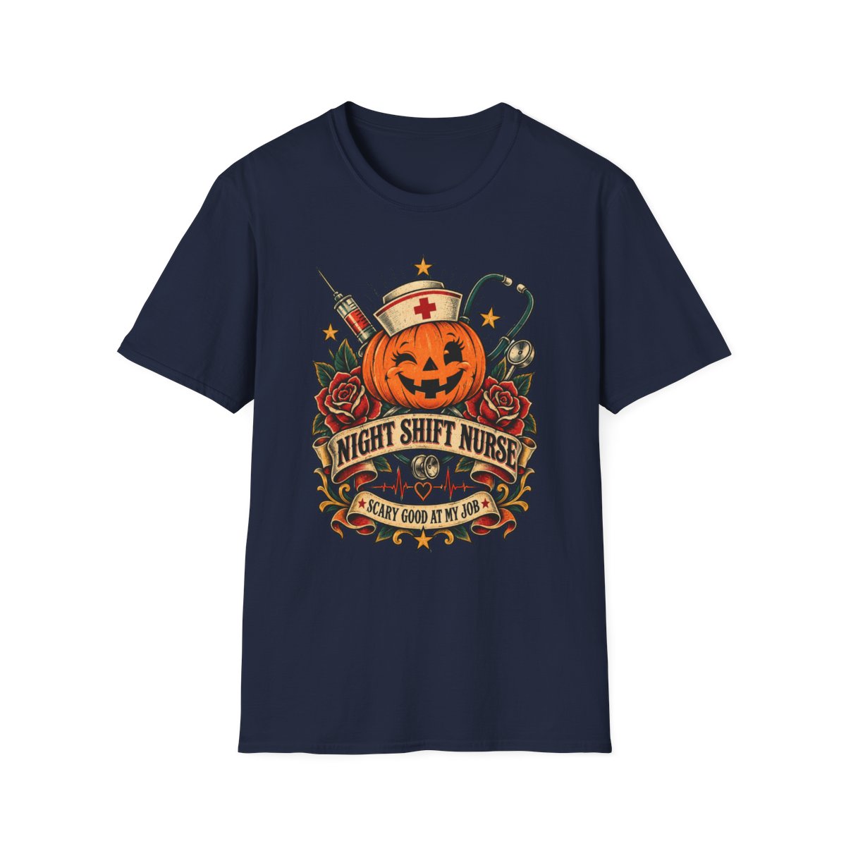 Navy Front Shirt