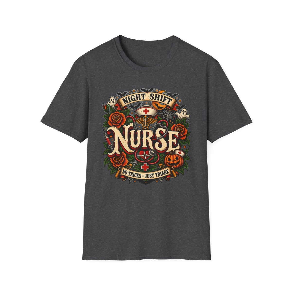 Dark Heather Front Shirt