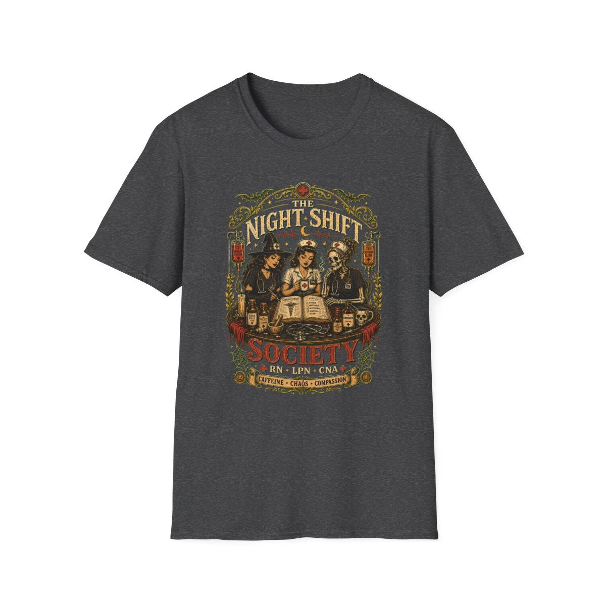 Dark Heather Front Shirt