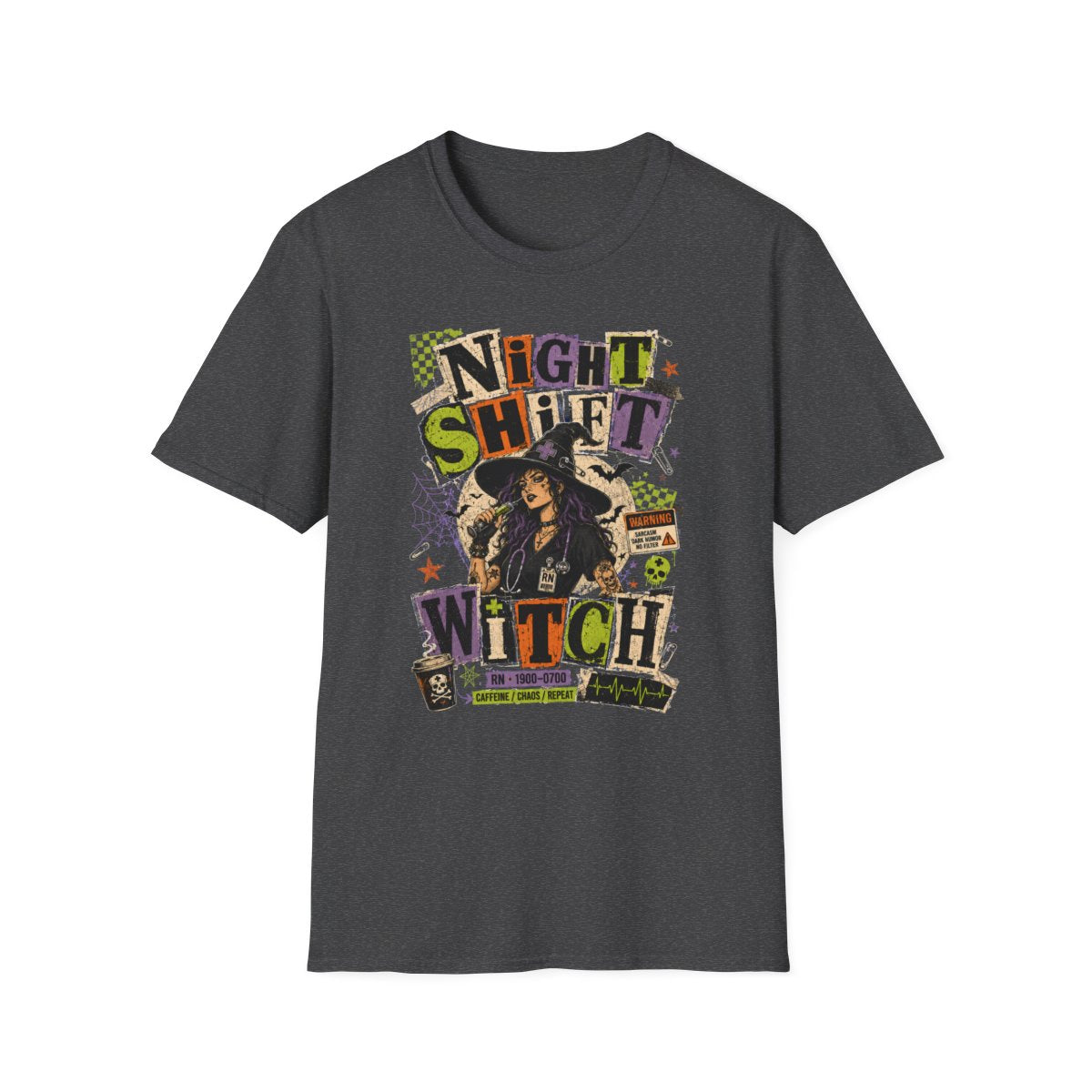 Dark Heather Front Shirt