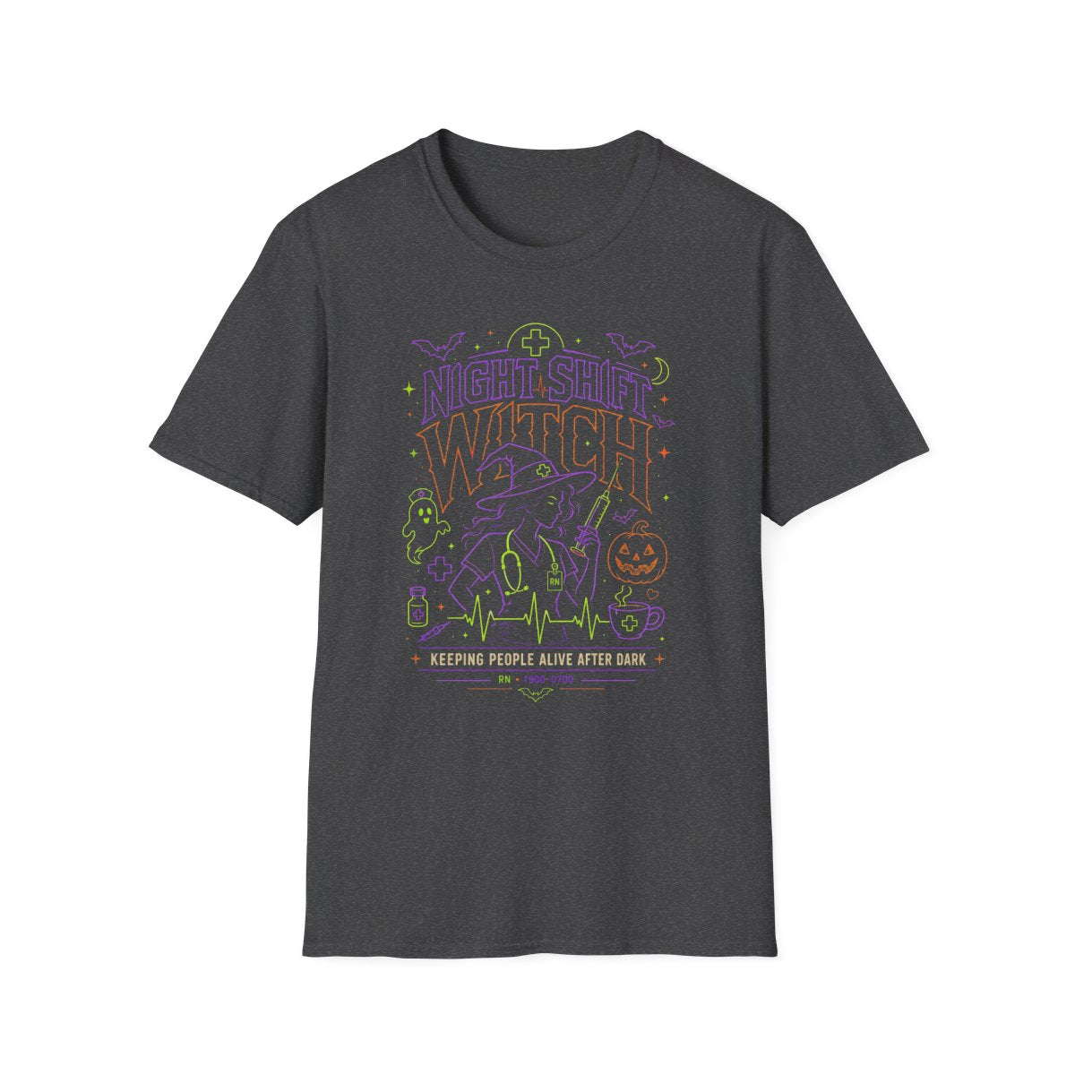 Dark Heather Front Shirt
