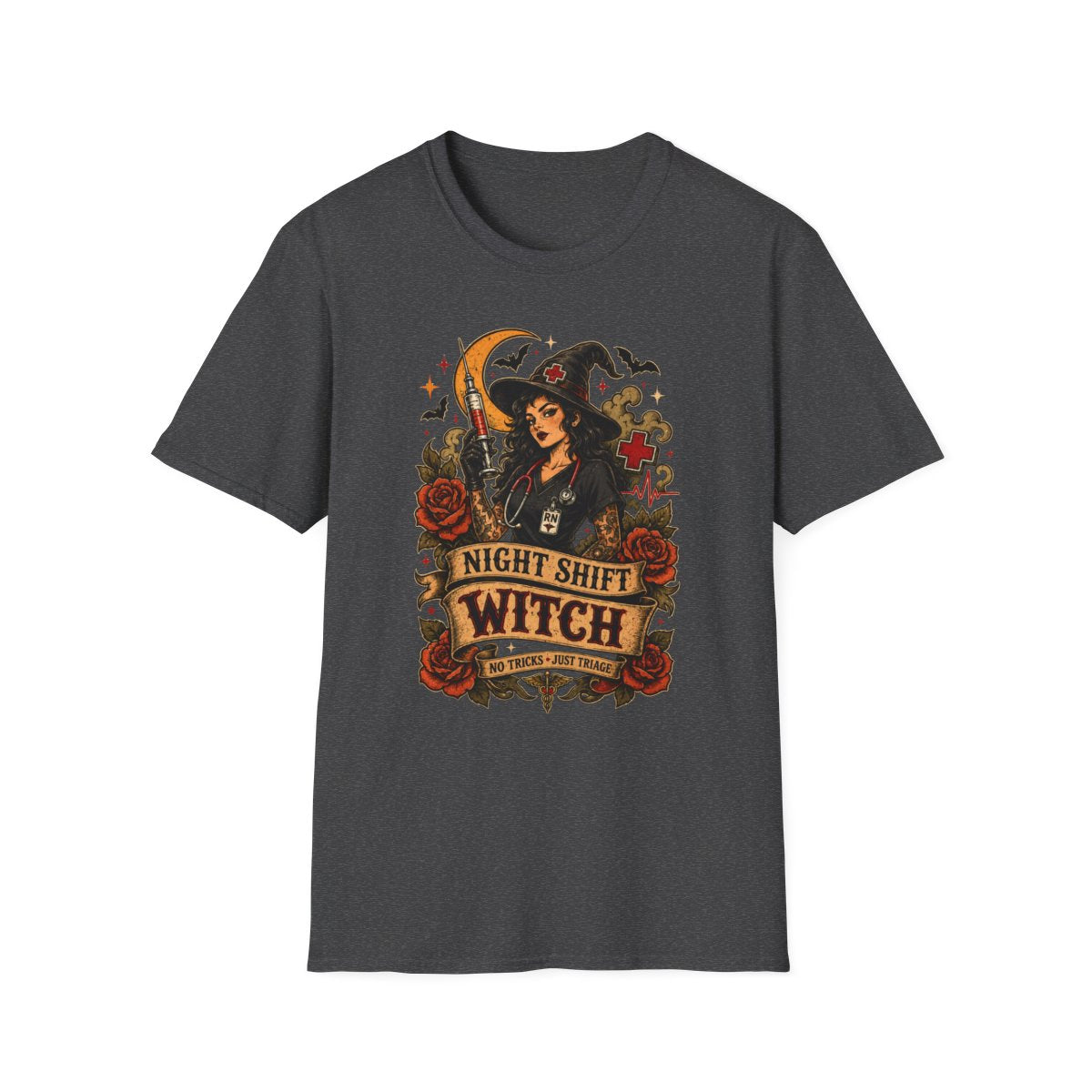 Dark Heather Front Shirt
