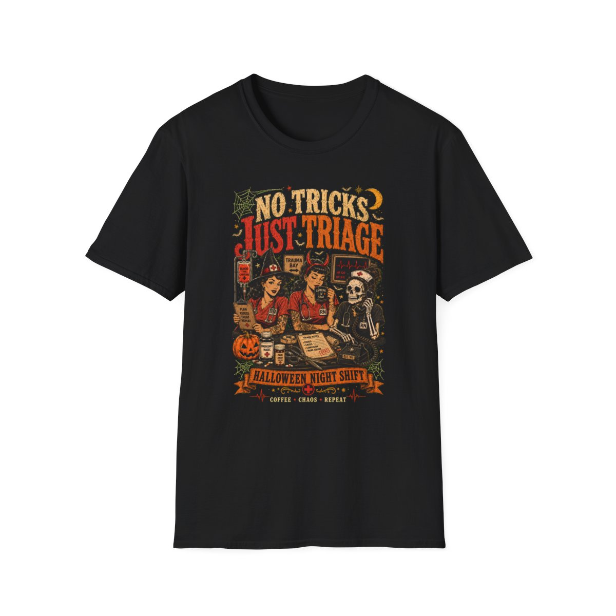 Black Front Shirt