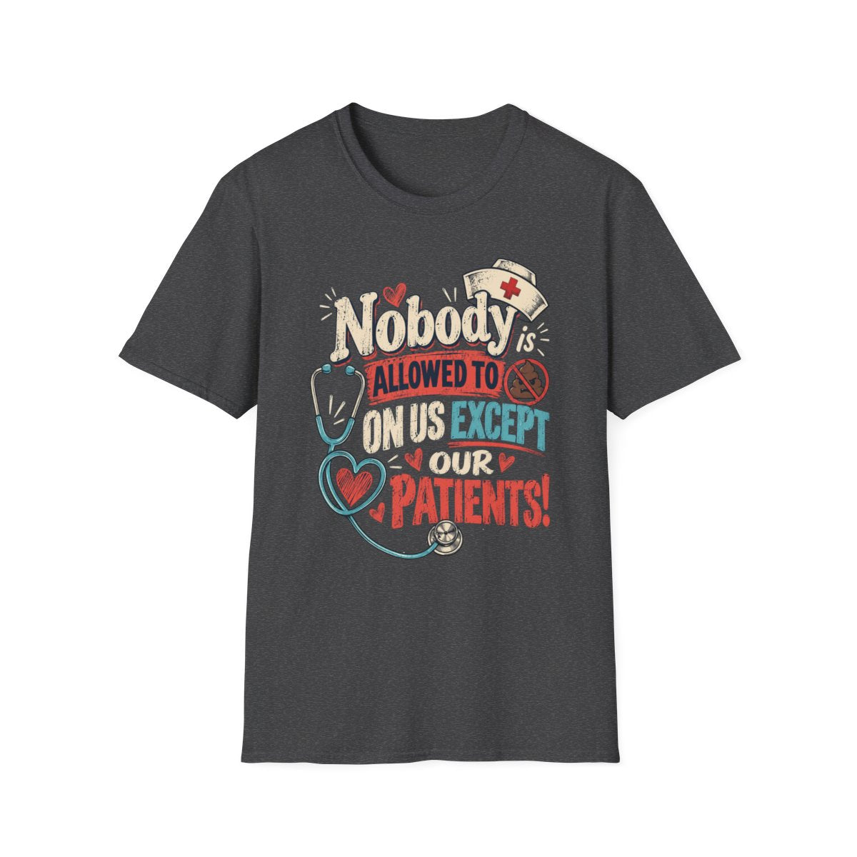 Dark Heather Front Shirt