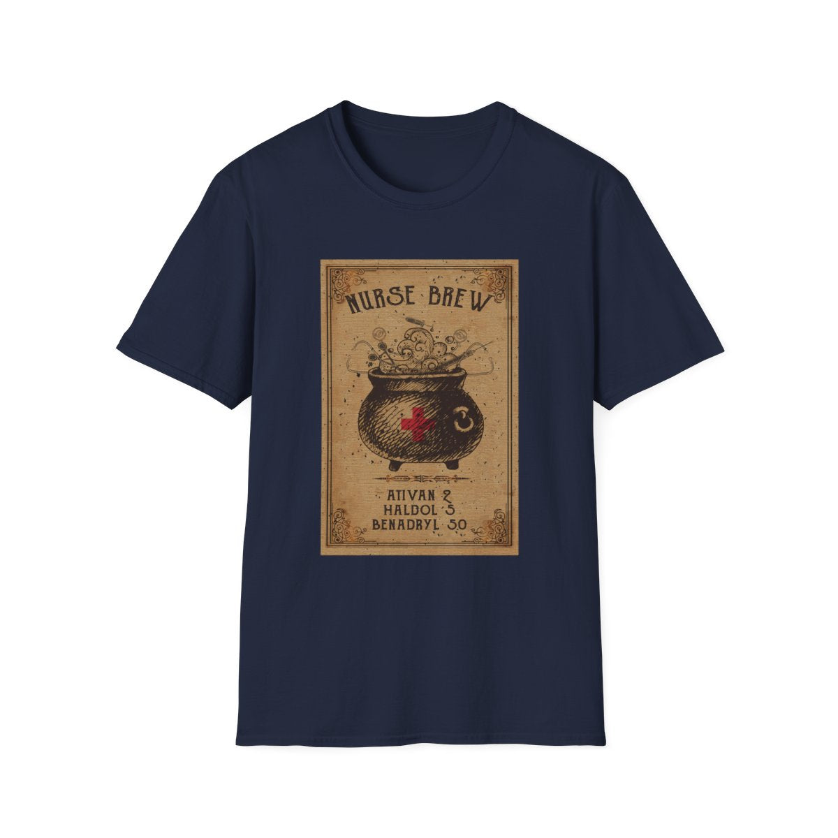 Navy Front Shirt