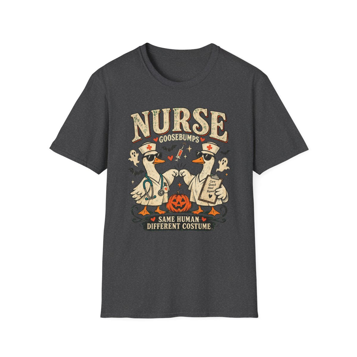 Dark Heather Front Shirt