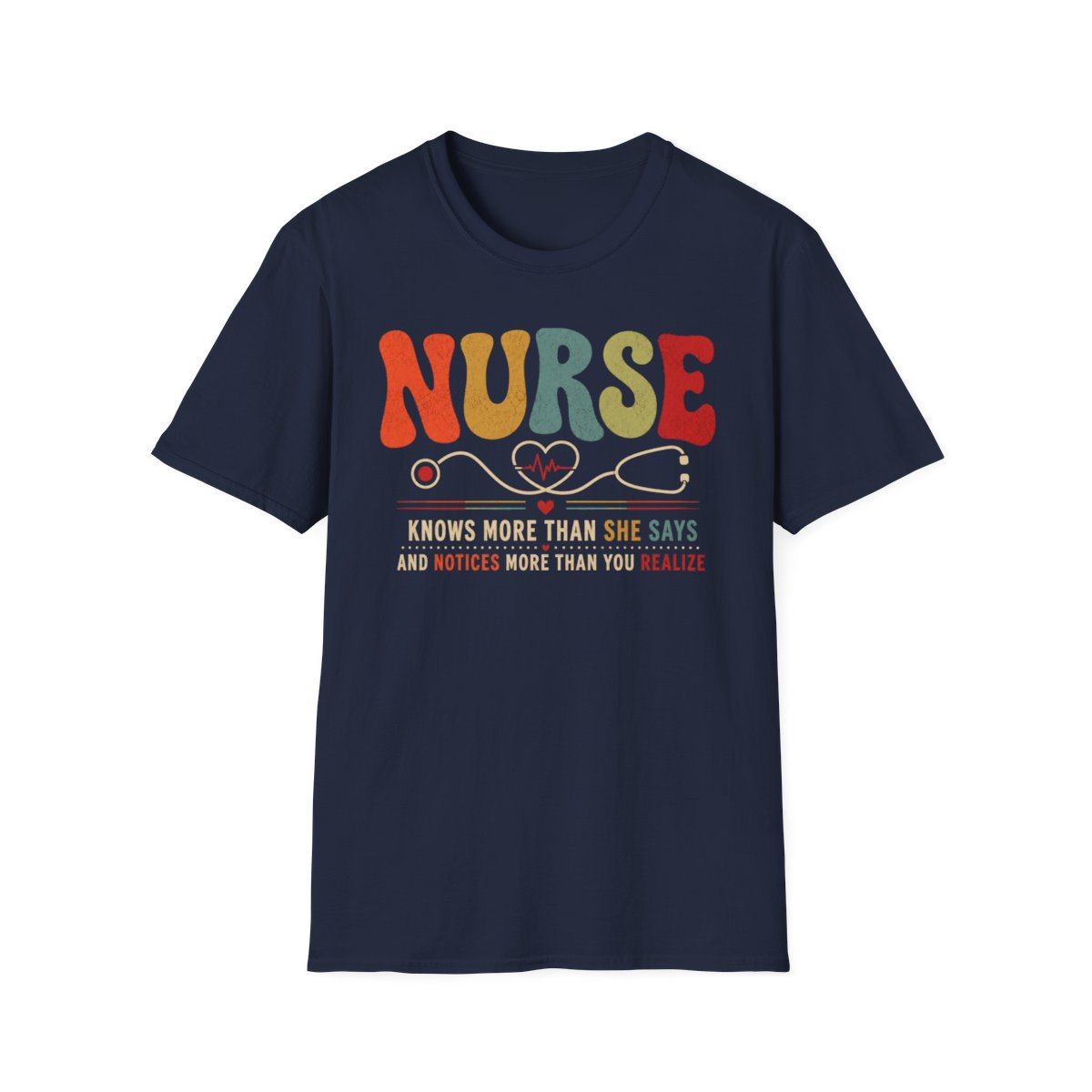 Navy Front Shirt