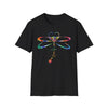 Nurse Life Dragonfly Shirt, Colorful Medical Tee - 112219-184