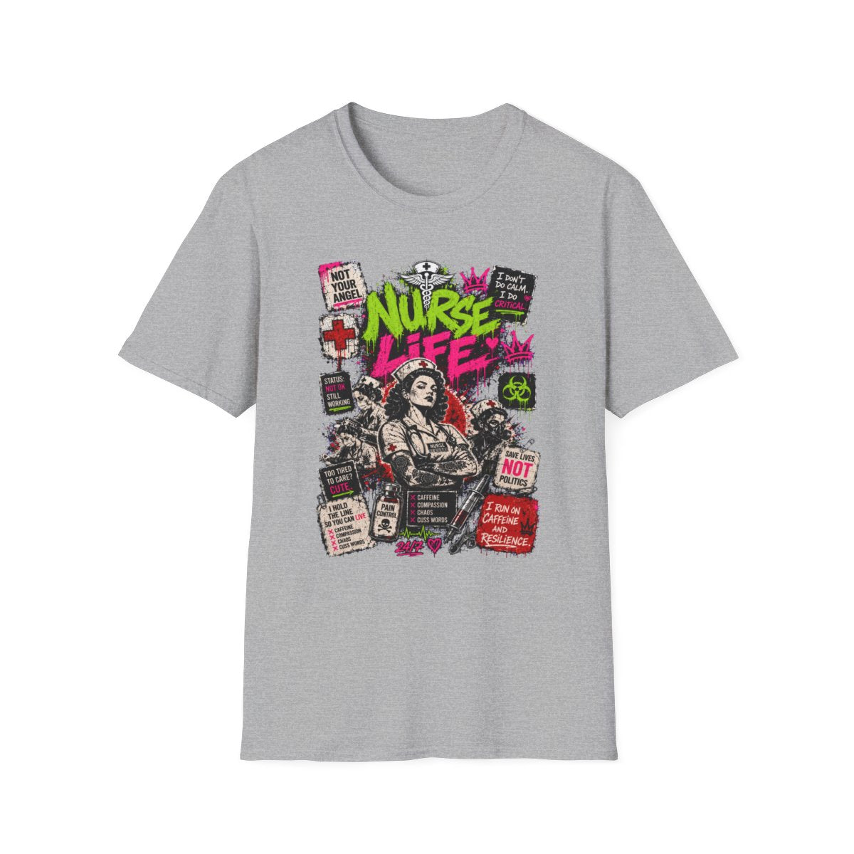 Sport Grey Front Shirt