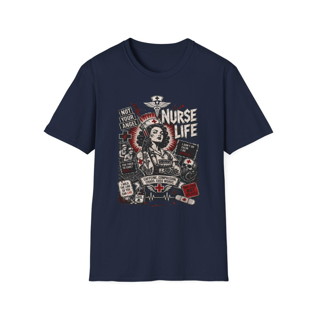 Navy Front Shirt