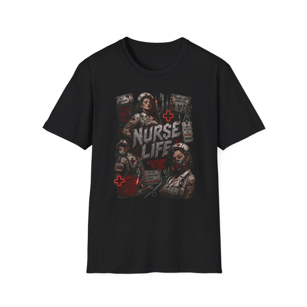 Black Front Shirt