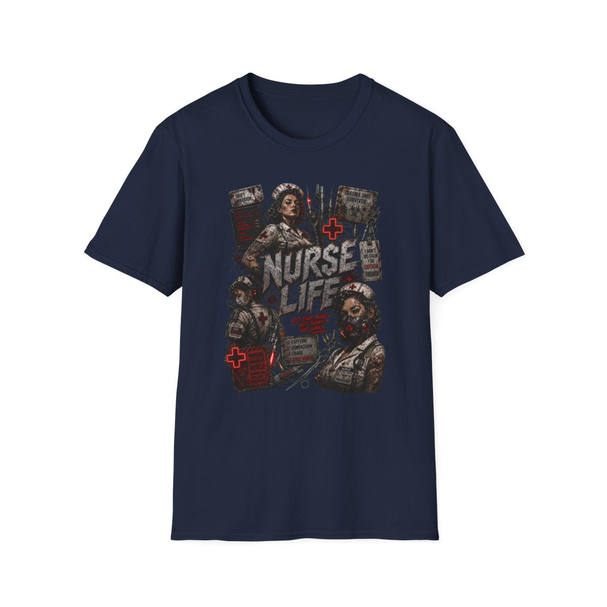 Navy Front Shirt