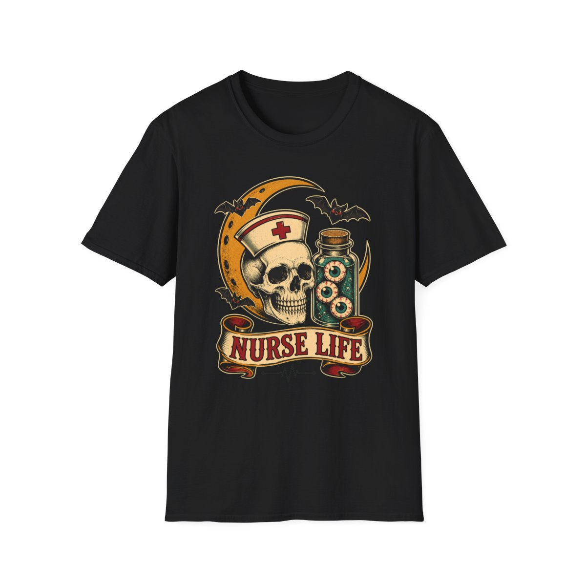 Black Front Shirt