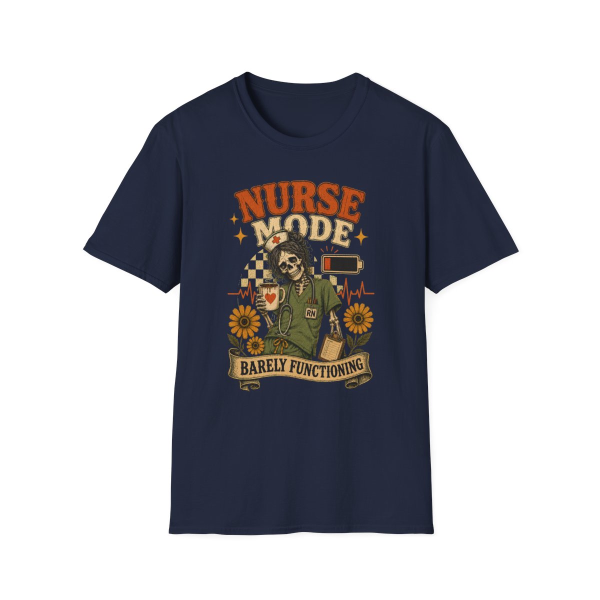 Navy Front Shirt