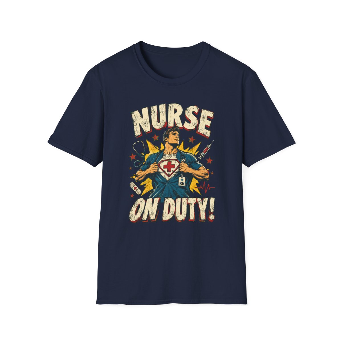 Navy Front Shirt