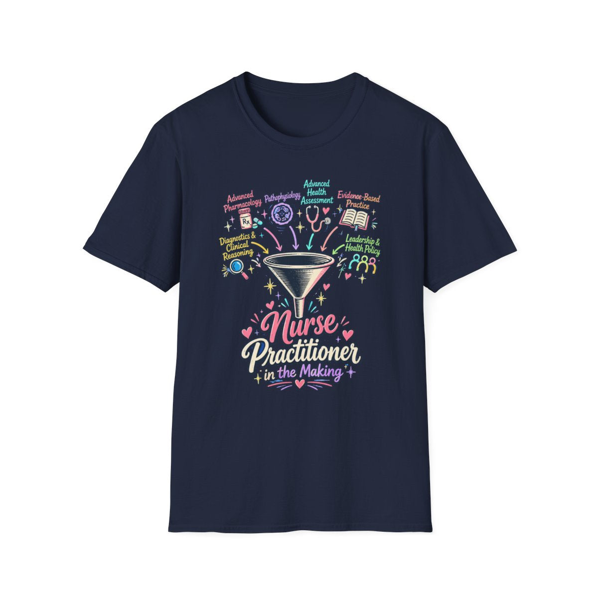Navy Front Shirt