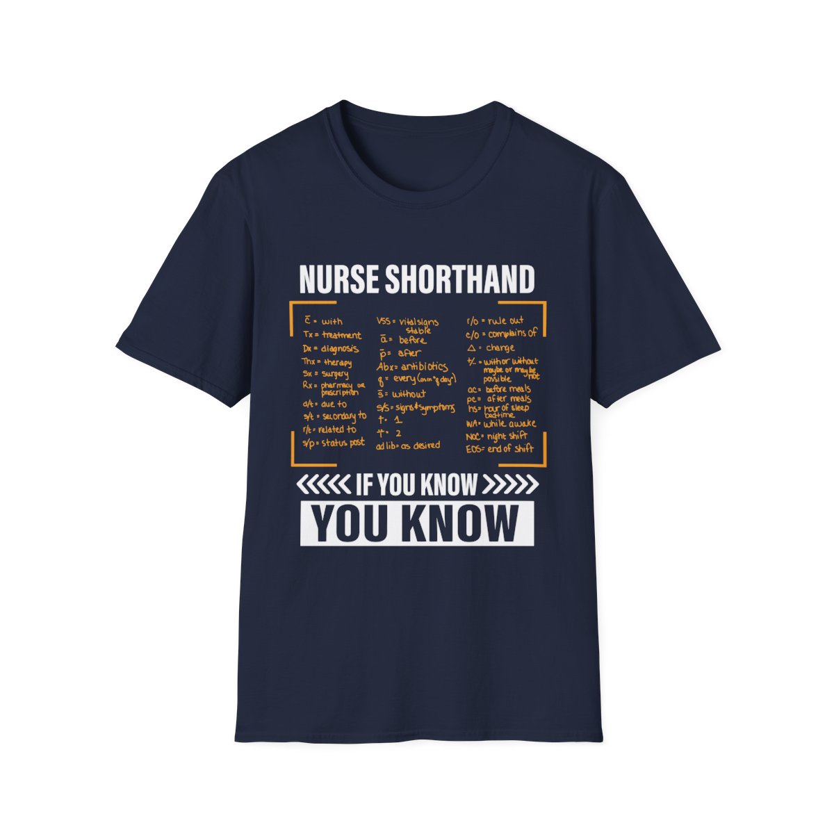 Navy Front Shirt