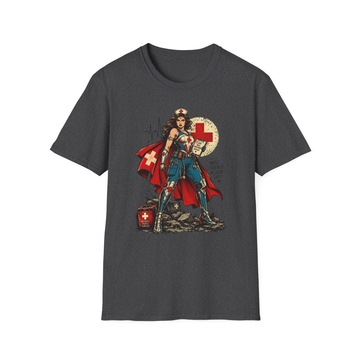 Dark Heather Front Shirt