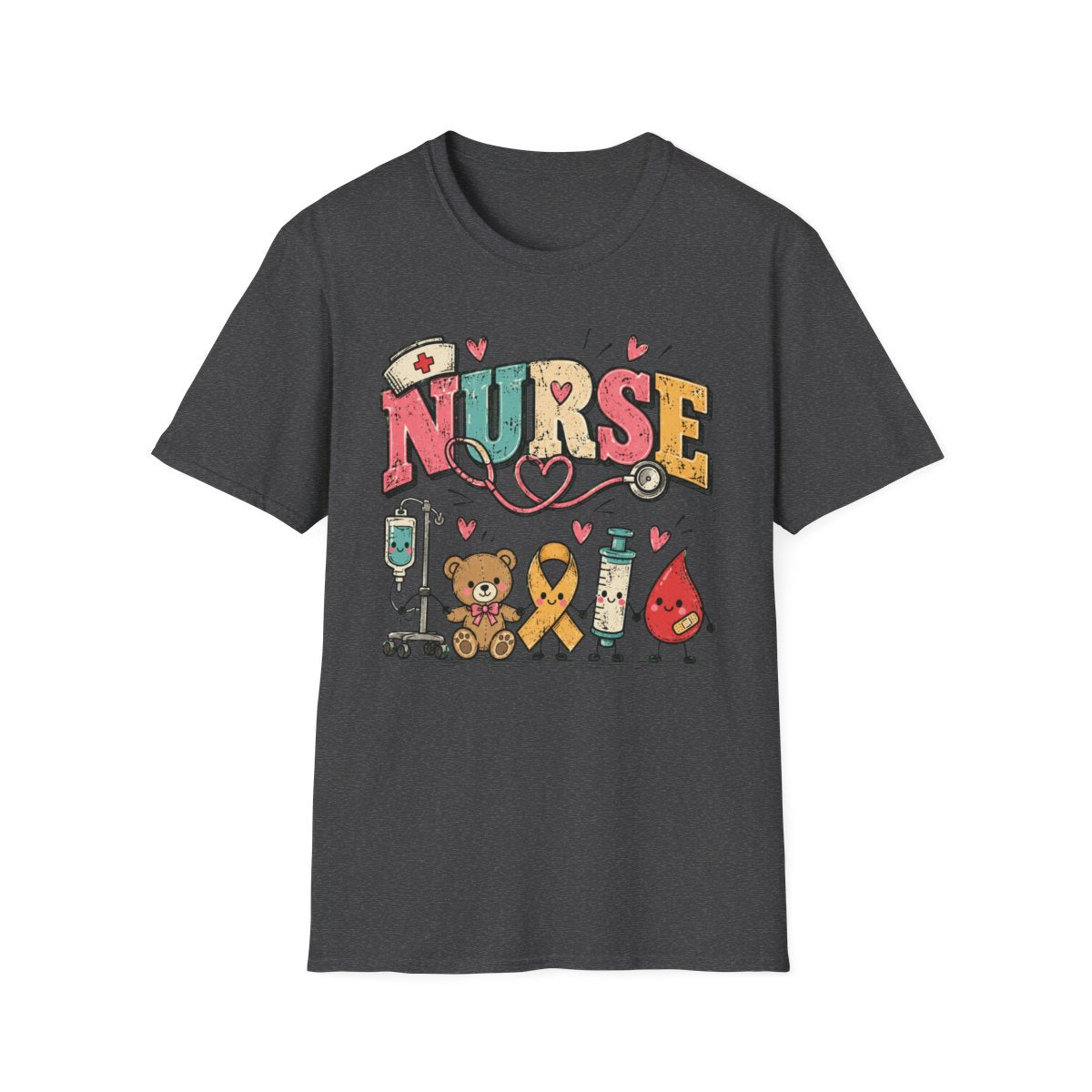 Dark Heather Front Shirt