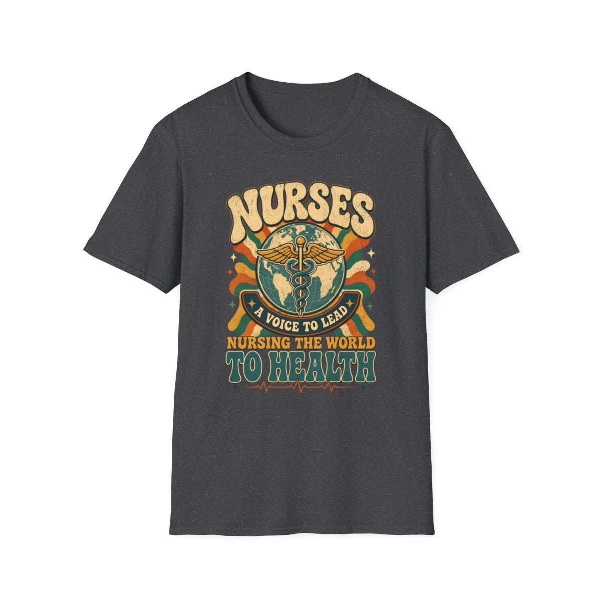 Dark Heather Front Shirt
