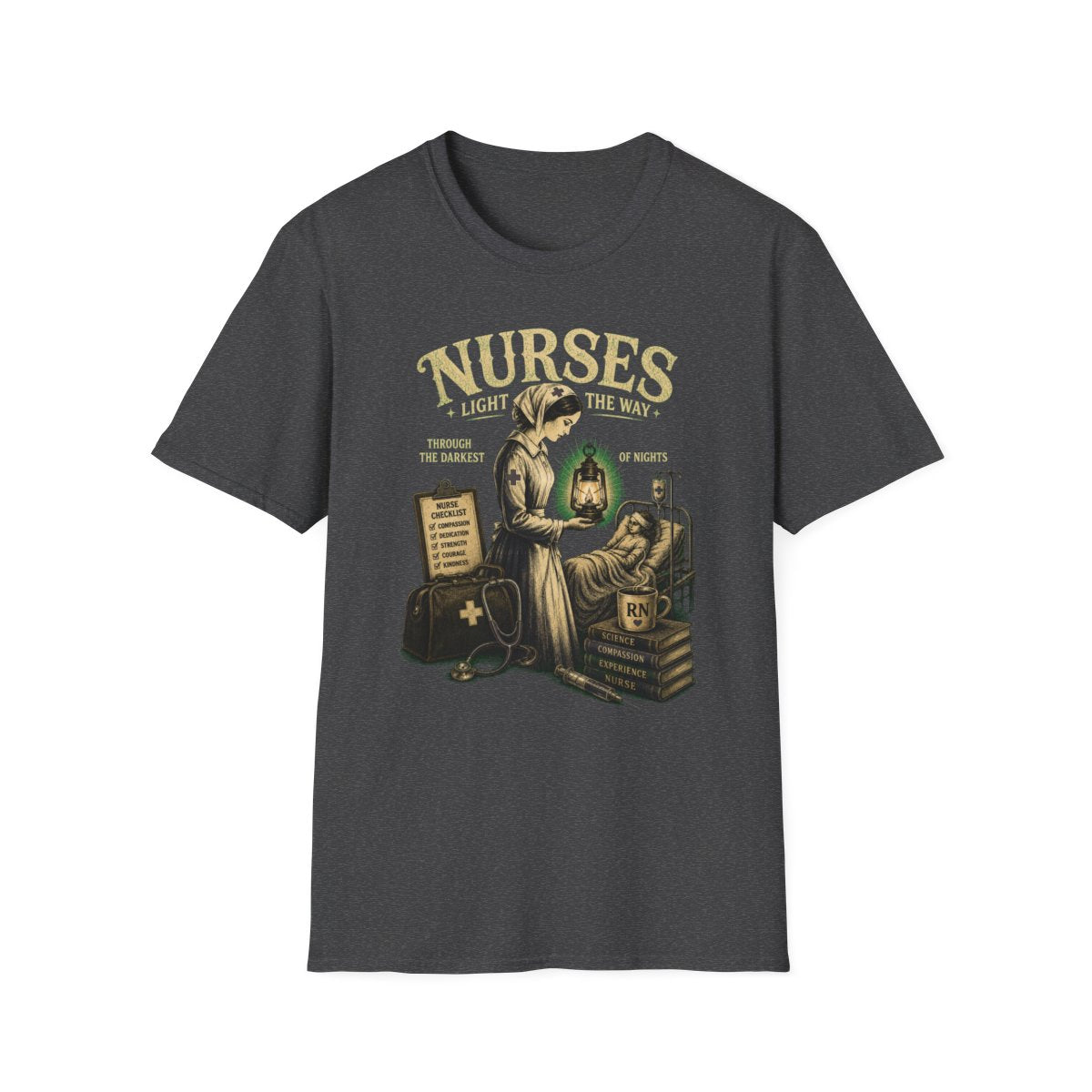 Dark Heather Front Shirt