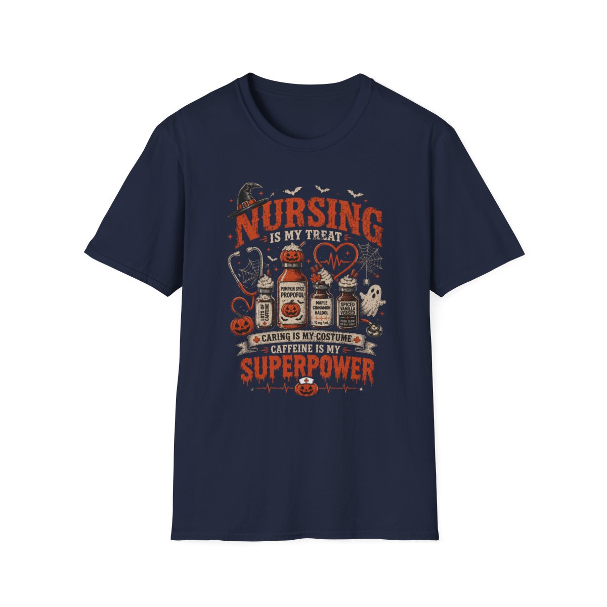 Navy Front Shirt