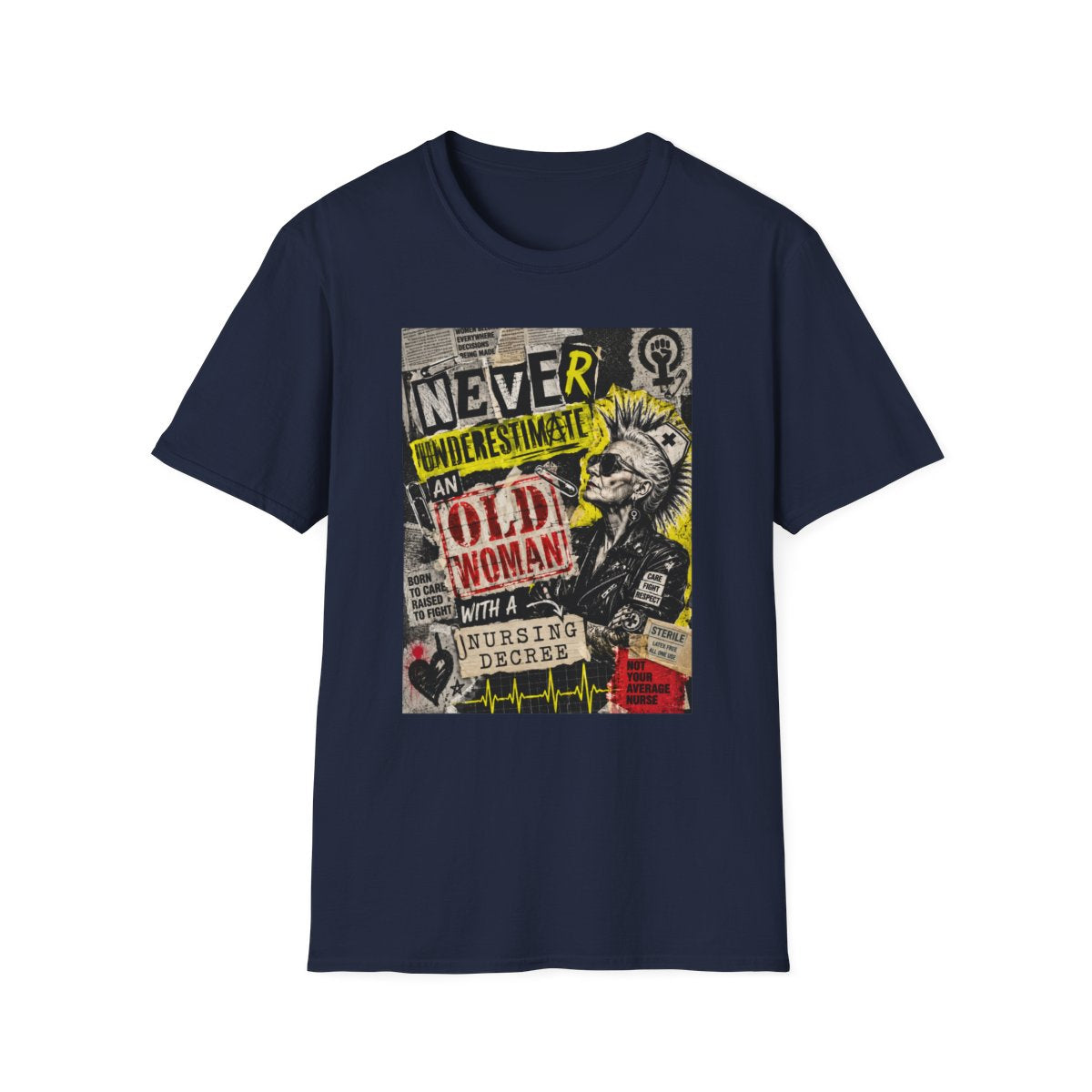 Navy Front Shirt