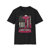 Pink Awareness Nurse Flag Shirt - 260926-P-1255