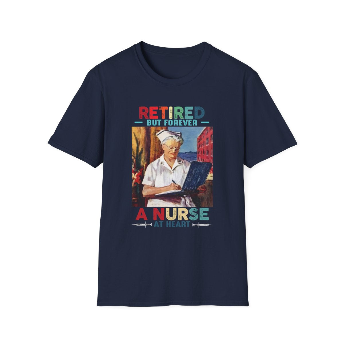 Navy Front Shirt