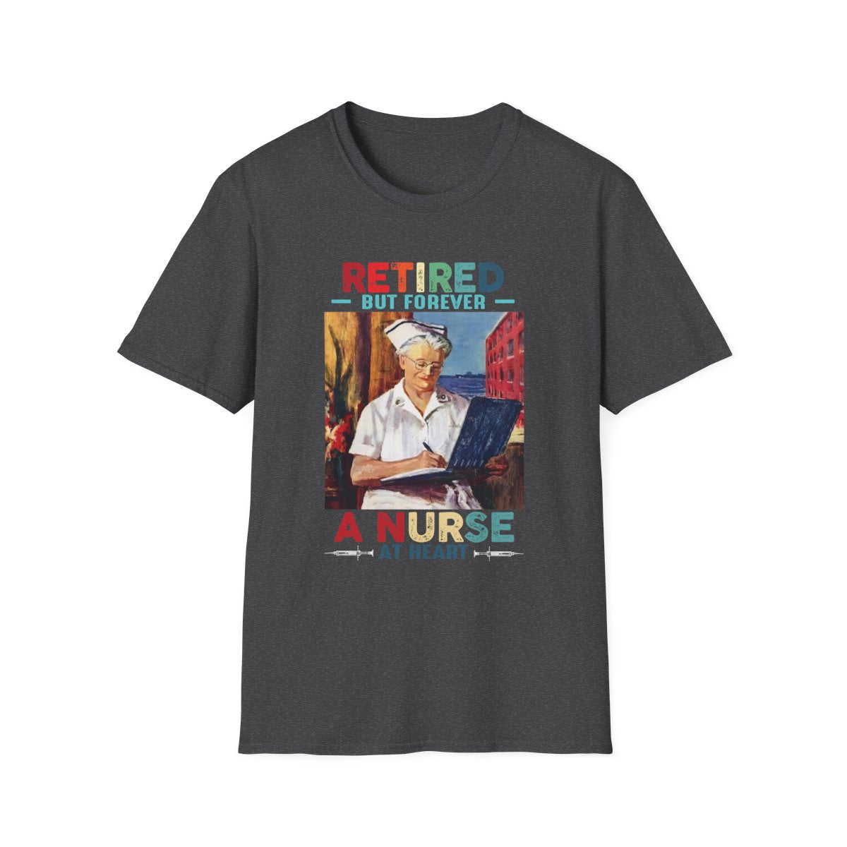 Dark Heather Front Shirt