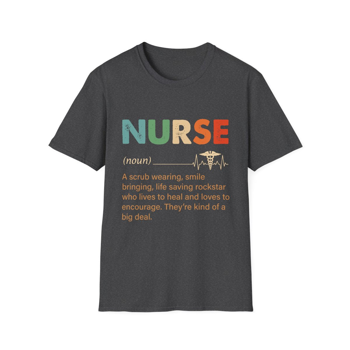 Dark Heather Front Shirt