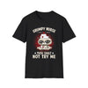 Grumpy Nurse you thou shalt not try meRN Nurse Shirt, Registered Nurse Appreciation Tee | POWER NURSE