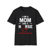I am a Mom and a Nurse RN Nurse Shirt, Registered Nurse Appreciation Tee | POWER NURSE