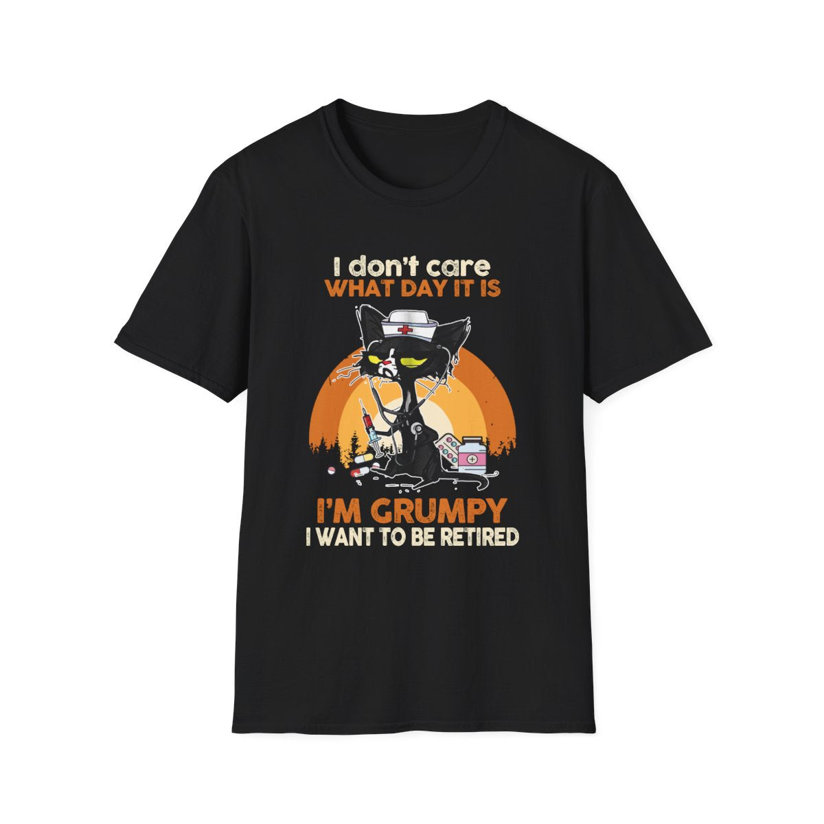 Black Front Shirt