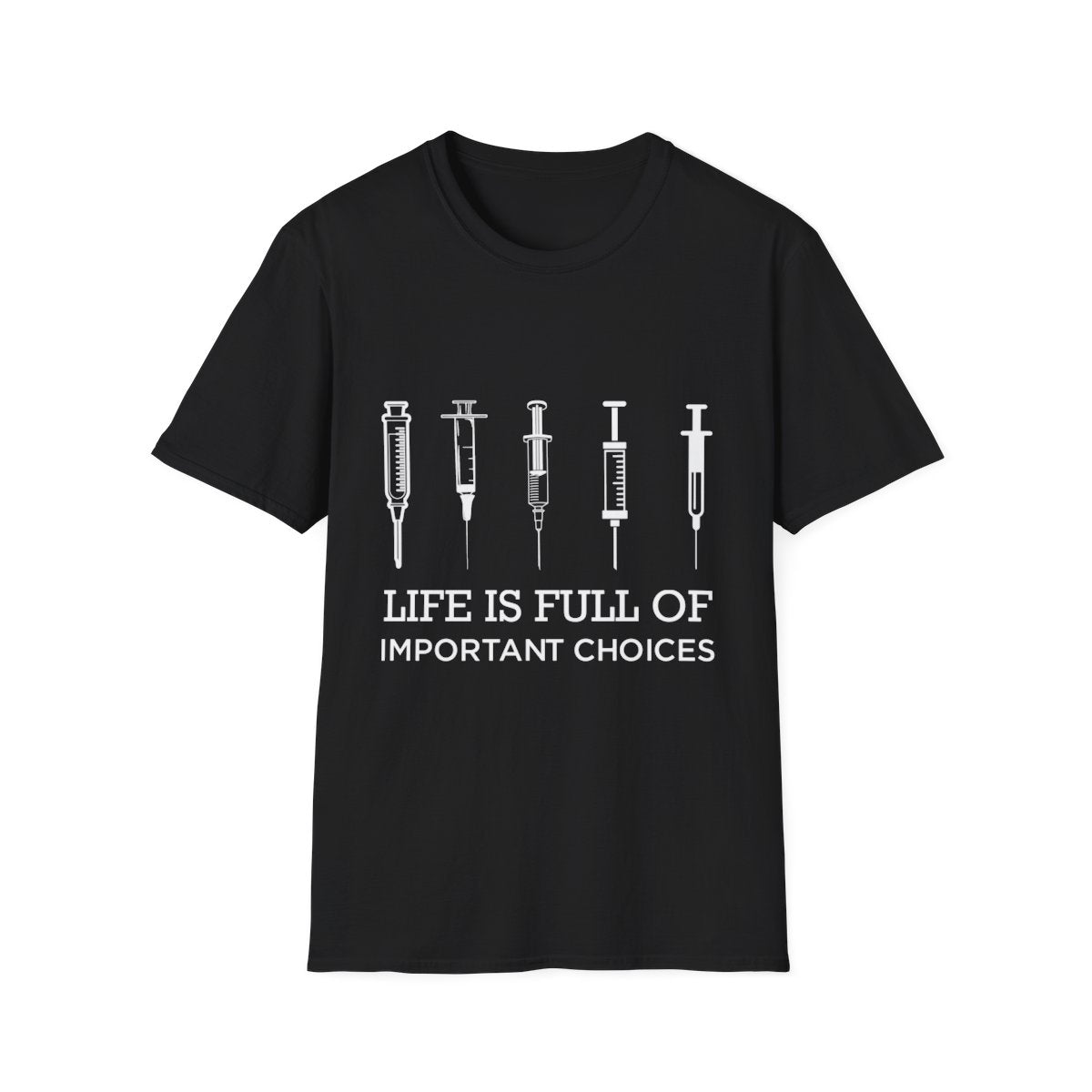 Black Front Shirt