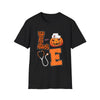 Halloween Nurse Love Shirt, Pumpkin Stethoscope Tee