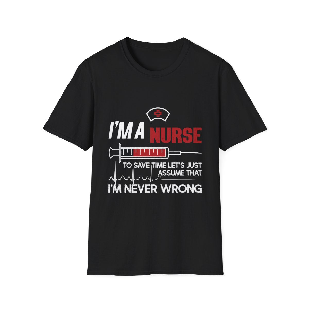 Black Front Shirt
