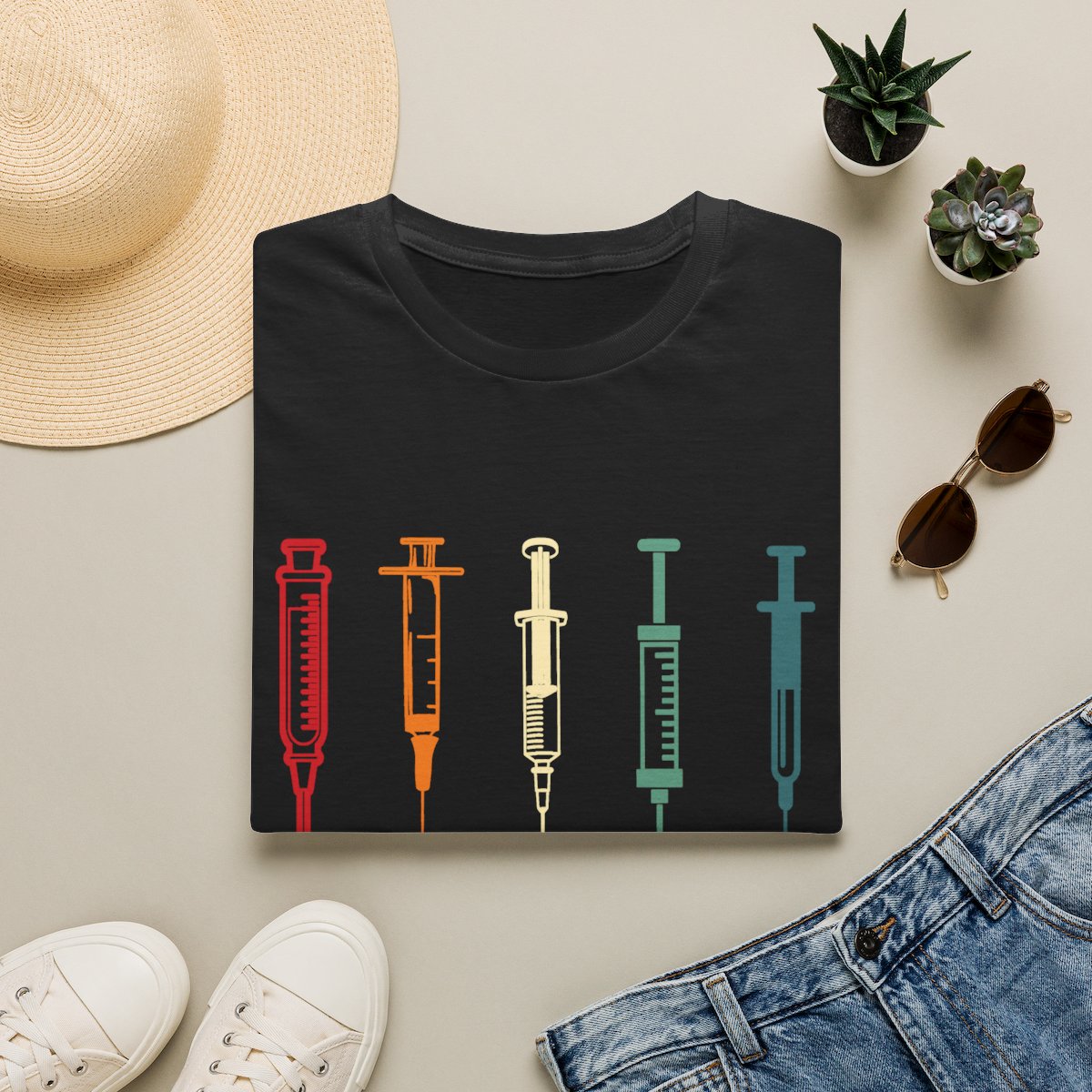 Black Flatlay