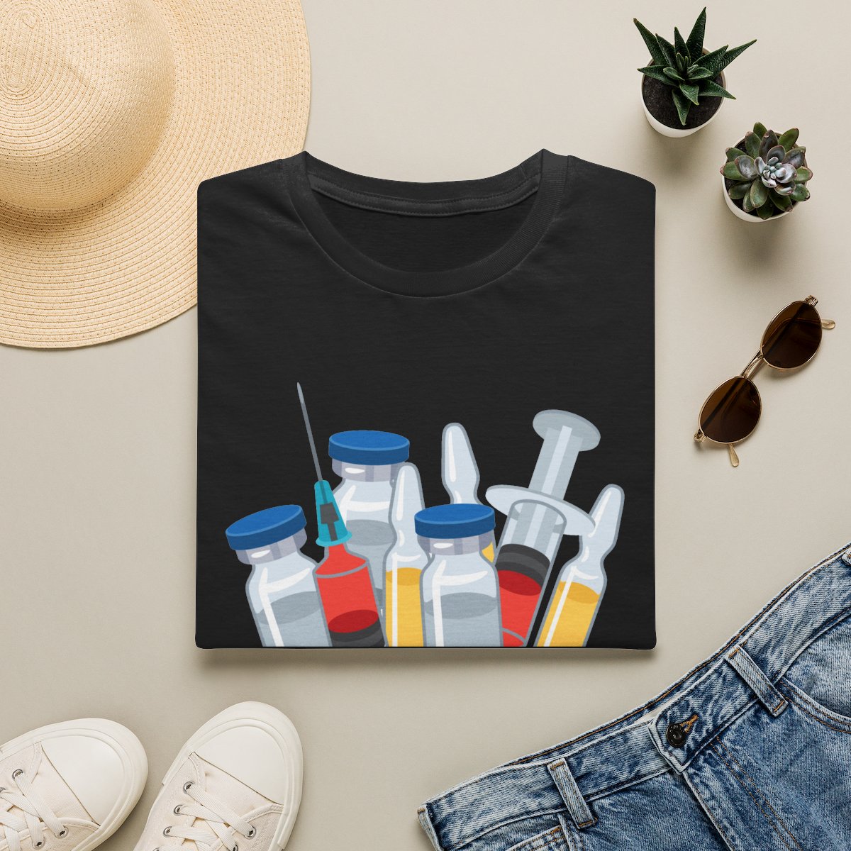 Black Flatlay