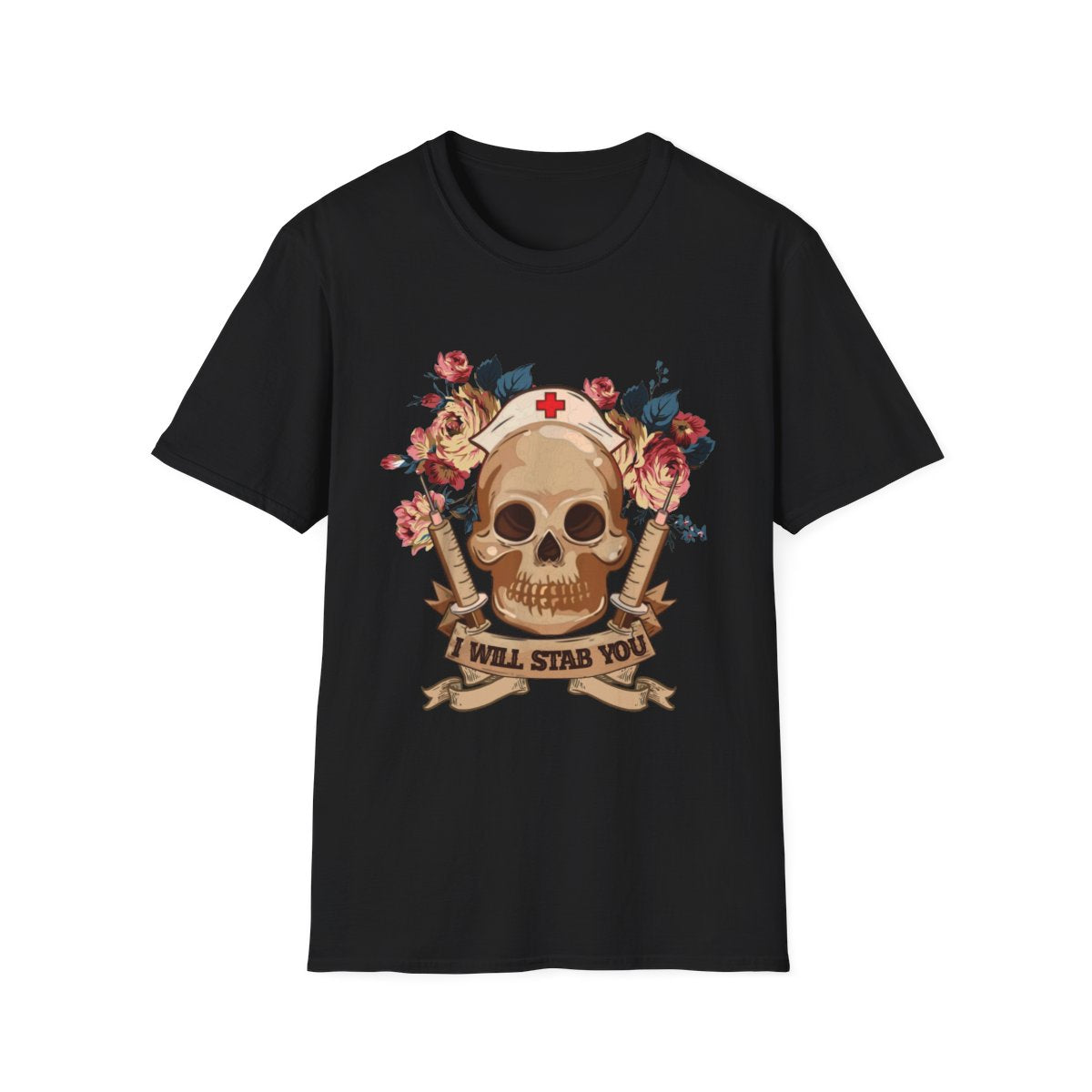 Black Front Shirt