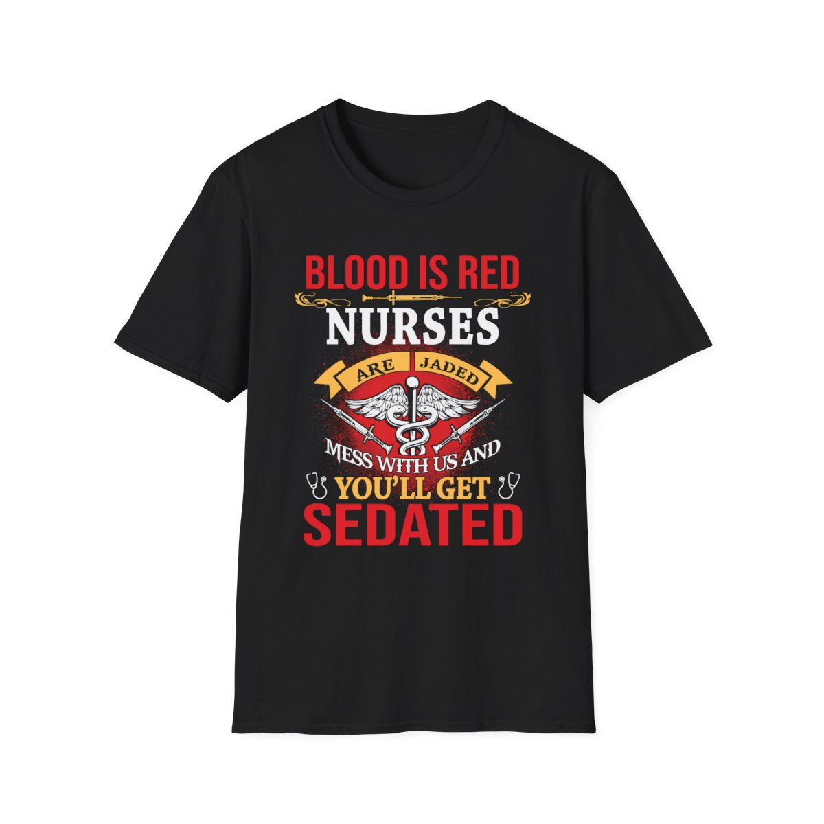 Black Front Shirt