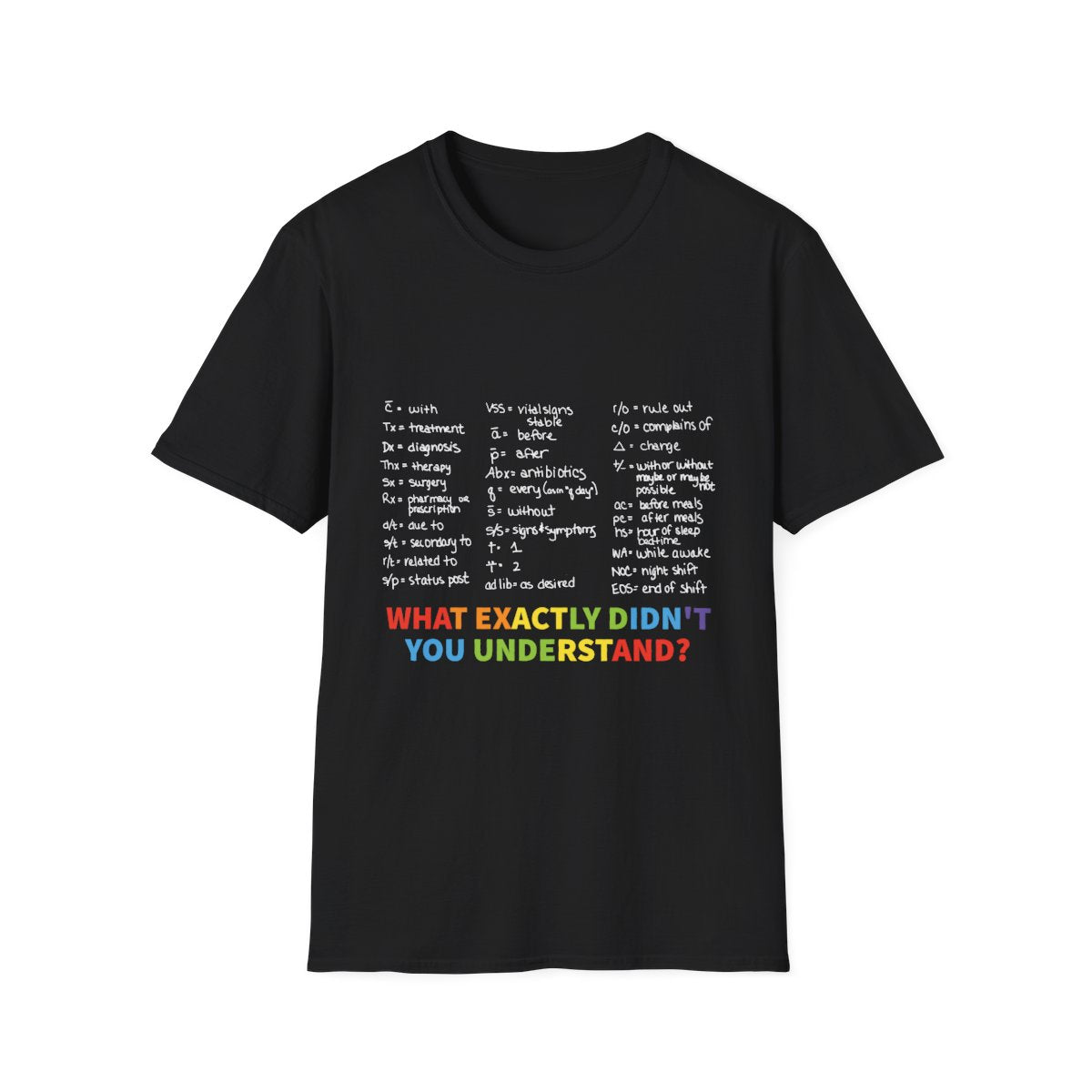 Black Front Shirt