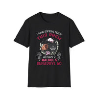 Black Front Shirt